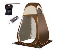 Camping Tent, Large Pop Up Shower Tent, Outdoor Privacy Shelter for Camp Toilet & Changing Room, Waterproof, Anti-UV, Easy to Fold with Carry Bag