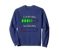 Camping tent motorhome caravan love - battery charging Sweatshirt