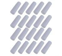 Camping Tent Pole Straight Connector Set of 20, Plastic Fixed Joints with 8.5-19 mm Inner Diameter for Fiberglass, Aluminium or Carbon Fibre Poles(16mm)