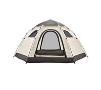 Camping Tent, Portable Full Automatic Tent Waterproof Windproof for Camping Hiking Mountaineering, Family Camping Tent