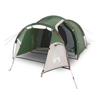 (orange, 2-person) vidaXL Camping Tent Portable Outdoor Hiking Dome Tent Blackout Fabric Waterproof