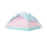 Camping Tent Pressure Instant Open Camping Tent Silver Coated Fabric Tents Windproof Rainproof For Outdoor Hiking 4 Person Outdoors
