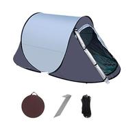 Camping Tent - Shelter | Portable Picnic Dome, Outdoor Shade Canopy, 1-2 Person Instant Cabin With Auto Setup, Lightweight Structure Travel Cover For Beach Hiking Park Garden Resting Area Use