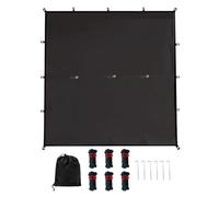 Camping Tent Tarp - Waterproof Survival Cover, Outdoor Rain Cover, Hiking Groundsheet, Backpack Weather Protection | Waterproof Camping Tarp, Reliable Storm Repellent, Wilderness Trips for Travellers