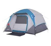 Camping Tent, Tent for Camping, Easy Set up Camping Tent 4 Person and 6 Person for Hiking Backpacking Traveling Outdoor, Light Blue, 2.8ft (L) x 7ft (W) x 58in（H