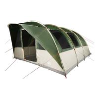 (green) vidaXL Camping Tent Tunnel 5-Person Lightweight Tent Beach Tent Waterproof