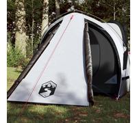 Camping Tent White Blackout 320x140x120cm 185T Polyester PU Coated Dome 2-Person