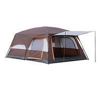Camping Tent with 2 Extra Dark Sleeping Cabins for 5-12 Person Outdoor Doble Layer Family Tent Waterproof Windproof Beach Tent Sun Shelter Dome Tent for Festivals Garden Household faucets