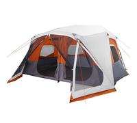 Camping Tent with LED Light 10-Person Patio Lightweight Tent Dome Tent vidaXL
