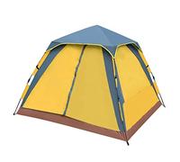 Camping Tents 3-4 Person [Instant Tent] Waterproof [Pop Up Tent] [Quick Set Up] Family Beach Thicken Dome Tent Protection With Carry Bag