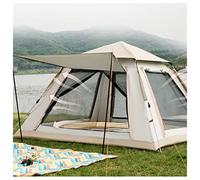 Camping Tents 4 Man Spacious Tunnel Tent Stable and Practical Instant Dome Tent for Family Camping,Hiking Party