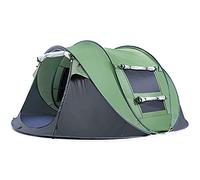Camping Tents Automatic Throwing 1 Sec Pop-up Waterproof Outdoor Hiking Beach Tent Sunscreen Family Teepee good stuff Hello
