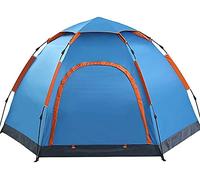 Camping Tents, Hexagonal Tent | 3-5 NPC Space Waterproof Camping Automatically Tents | Camping, Fishing, Picnicking Waterproof Awning