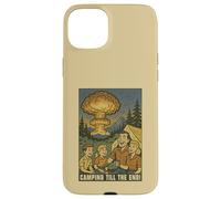 Camping Till The End Vintage 1950s Atomic Comic Campers Joke Case for iPhone 15 Plus