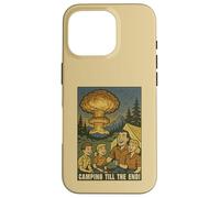 Camping Till The End Vintage 1950s Atomic Comic Campers Joke Case for iPhone 16 Pro