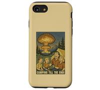 Camping Till The End Vintage 1950s Atomic Comic Campers Joke Case for iPhone SE (2020) / 7/8