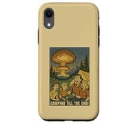 Camping Till The End Vintage 1950s Atomic Comic Campers Joke Case for iPhone XR