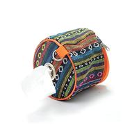 Camping Toilet Paper Bag Toilet Paper Storage Bag Toilet Roll Holder Camping Hanging Toilet Roll Holder Outdoor Ethnic Style Portable Tissue Box Can Be Folded For Camping,Traveling,Hiking,Trips
