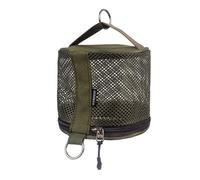 Camping Toilet Paper Holder - Portable Fabric Holder, Outdoor Fabric Storage with Hook, 5.83 x 5.12 Inches, Mesh + Oxford Fabric Flaps, Roll - Storage Bag for Wall Car, Camping, Hiking Tent Home