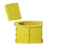 Camping Toilet - PP Small Portable Potty, Colapsible Toilet Seat | Multifunctional Colapsible Camping Garbage Can, Travel-Friendly Camping Potty, Space-Saving Camping Accessories for Car