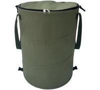 Camping Trash Can with Lid, Pop Up Collapsible Bag, 17.7 x 21.7 in, Heavy Duty 600D Oxford Fabric, Foldable Portable Design, Dual Reinforced Handles, Large 24 Gallon Capacity, Outdoor Versatile Use
