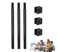 Camping Tripod For Cooking | Outdoor Fire Pit Tripod | Aluminum Alloy Burner Stove Stand, Detachable, Adjustable Height, Multifunctional Easy Storage Tripod Grill For Campfire, Cooking Over Fire