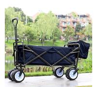 camping trolley, Heavy Duty Foldable Garden Trolley Folding Wagon Truck Wheelbarrow