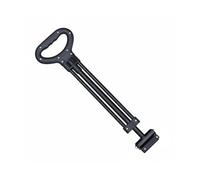 Camping Trolley Pull Bar Spare Telescopic Carbon Steel Folding Cart Handle | Wagon Pull Rod Adjustable DIY Accessory(Converging Rod)