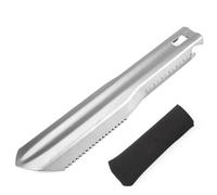 Camping Trowel, 8.2 Inch Titanium Hand Trowel with Sawtooth, Survival Shovel for Outdoor Hiking Camping Backpacking, Shovels