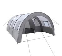 Camping Tunnel Tent, 6 Person Spacious Family Outdoor Tent