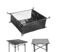 Camping Under Table Storage Bag - Versatile Storage Solution | Mesh Basket Organizer For Camping Table, Hanging Storage Mesh Bag For Al Ai Camping Table
