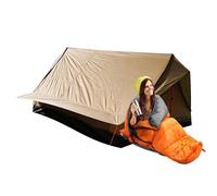 Camping - Upgraded Camping | Hiking Shelter without Pole | Breathable and Weather Resistant for 1-2 People for Camping, Hunting, Hiking, Travelling to a