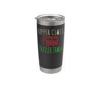 Camping Upper Class Trailer Trash Stainless Steel Insulated Tumbler