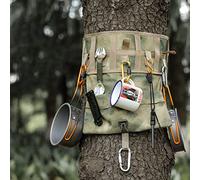 Camping Utensil Bag, Hanging Camping Utensil Storage Organizer Hanging Camping Utensil Organizer Portable Camping Storage Bag For 12 Inch For Hiking