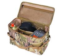 Camping Utensil Bag - Waterproof Seasoning Jar Pouch - Multifunctional Utensils Storage Bag for Camping Adventure Barbecue Beach Traveling Road Trip Climbing