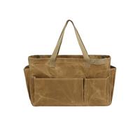 Camping Utensil Bag, Waxed Canvas Bag, Camping Tote Bags, Waterproof Utensil Holder, Waterproof Waxed Canvas Camping Tote Bag Designed for Utensil Storage and Multifunctional Outdoor Tool Carrying