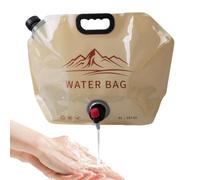 Camping Water Bags - 8L Reusable Hydration Pouch | Water Storage Bag 42x31x7.5cm | Foldable & Thick Backpack Storage | For Survival Hiking Travel Beach Kayak C