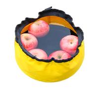 Camping Water Bucket, Compact And Portable Design, 26x11cm, Collápsible Bucket With Handle, Lightweight Folding Water Container, Enhanced Safety Feature, For Tailgating Backyard Patio BBQ Bonfire