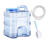 Camping Water Container - 10L Dispenser Bucket, Rugged Food Safe Storage Tank, Leak Proof Construction | Portable Drinking System For Survival RV Garage Patio Farm Workshop Pool Outdoor