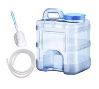 Camping Water Container | 10L Water Dispenser Camping | Heavy-Duty Food-Grade Bucket Leak-Proof Design for Survival RV Garage Patio Farm Workshop Pool
