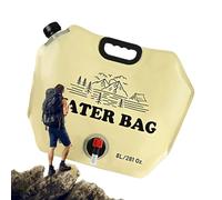 Camping Water Container - 8l Storage Containers, Drink Pouches for Backpacking, Storage Jug Piece, Liquid Tank Kit with Integrated Carry Handle, Fluid Management Tool for Volume Monitoring