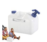 Camping Water Container,Portable Water Container with Spigot | 10L/15L No Leakage Large Capacity Tank, Hydration Canteens For Hiking Picnic Car Driving Vehicle Survival