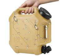 Camping Water Container - Water Jugs with Tap, 12L Large Water Tank, Durable, Leak-proof Storage, Portable Outdoor Canteen, Water Container for Picnic, Camping, Vehicle, Hiking