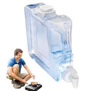 Camping Water Dispenser - Gallon Tank, Container | Tap Button Design with Spill-proof Seal, Wide Mouth Opening for Hiking, Parties,