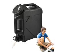 Camping Water Tank with Cones, Water Jug with Cones | 10L Water Tank with Barrel | Camping for Picnic Hikes, Grill Accessories, Grill Accessories