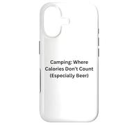 Camping Where Calories Don’t Count For Fun Outdoors Case for iPhone 17