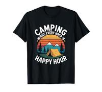 Camping Where You Spend a Small Fortune to Live, Camp Lover T-Shirt