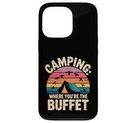 Camping Where You're The Buffet Funny Typographic Camper Case for iPhone 13 Pro