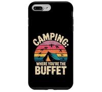 Camping Where You're The Buffet Funny Typographic Camper Case for iPhone 7 Plus/8 Plus