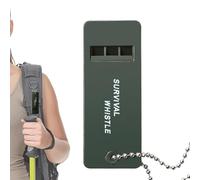 Camping Whistle | Protection Alarm with Hanging String | Three Openings Powerful Sound Generator, Backpacking Diverse Warning for Outdoor Activities Pet Guidance.